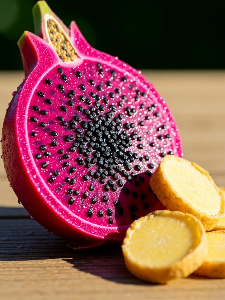 Dragon Fruit cross-section